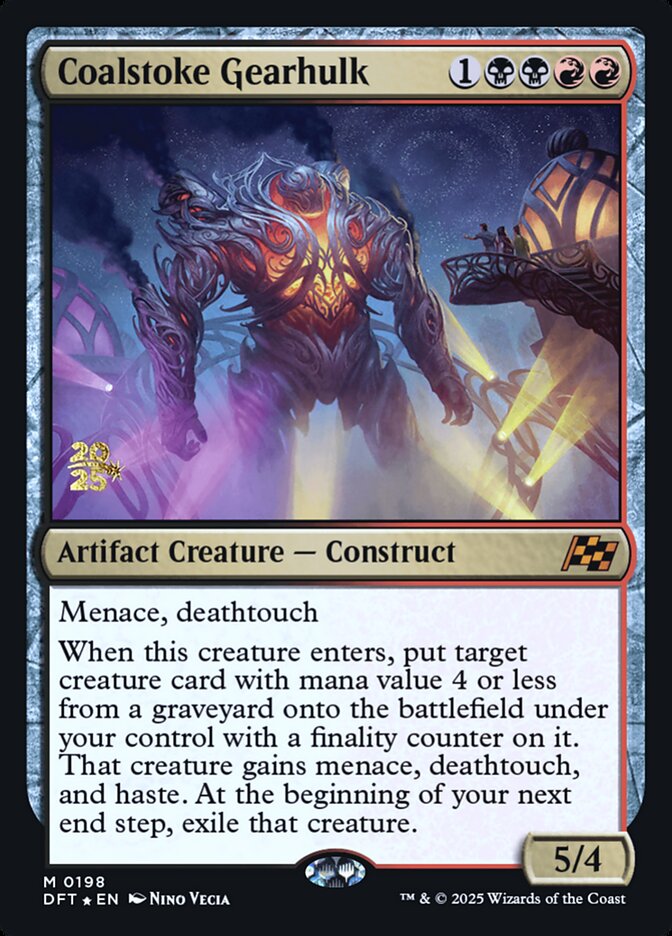 Coalstoke Gearhulk (Aetherdrift Promos)