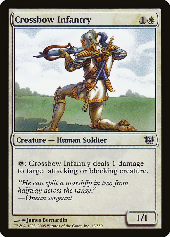 Crossbow Infantry (Ninth Edition)