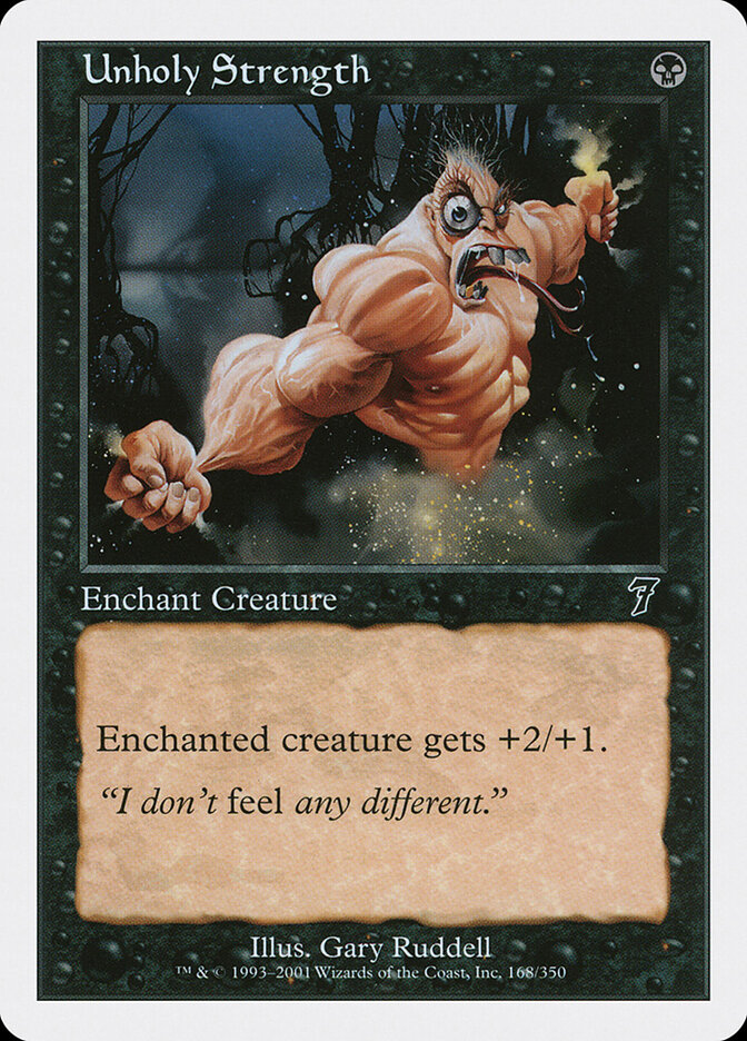 Unholy Strength (Seventh Edition)
