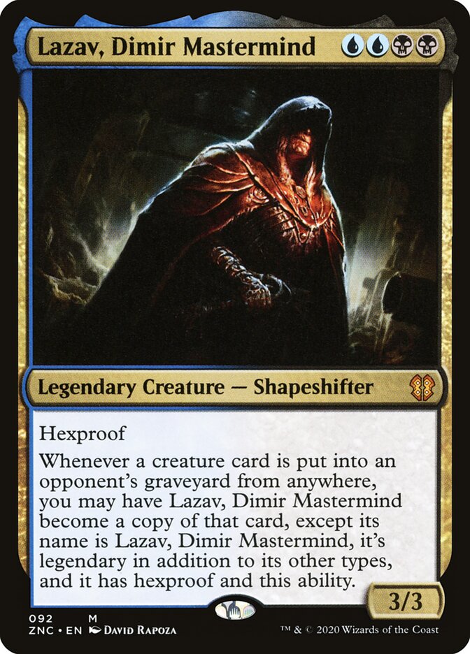 Lazav, Dimir Mastermind (Zendikar Rising Commander)