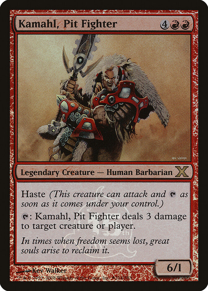 Kamahl, Pit Fighter (15th Anniversary Cards)