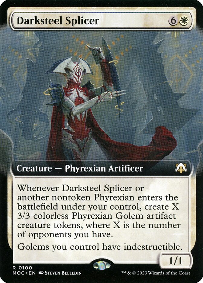 Darksteel Splicer (March of the Machine Commander)