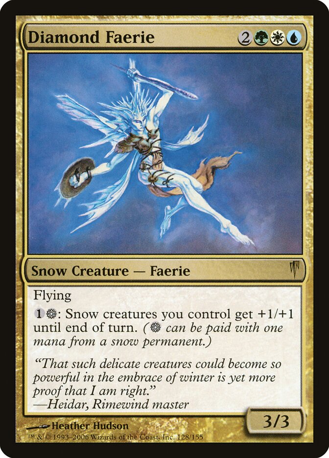 Diamond Faerie (Coldsnap)