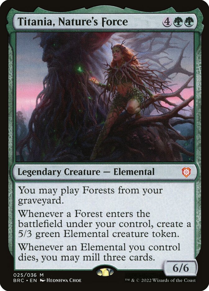 Titania, Nature's Force (The Brothers' War Commander)