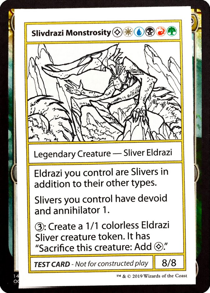 Slivdrazi Monstrosity (Mystery Booster Playtest Cards 2021)