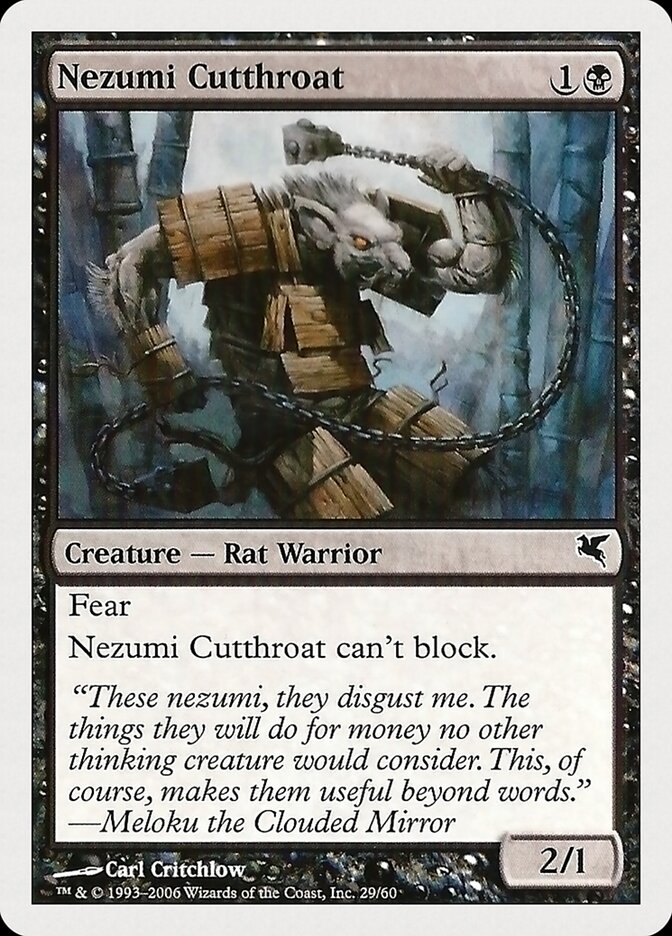Nezumi Cutthroat (Hachette UK)