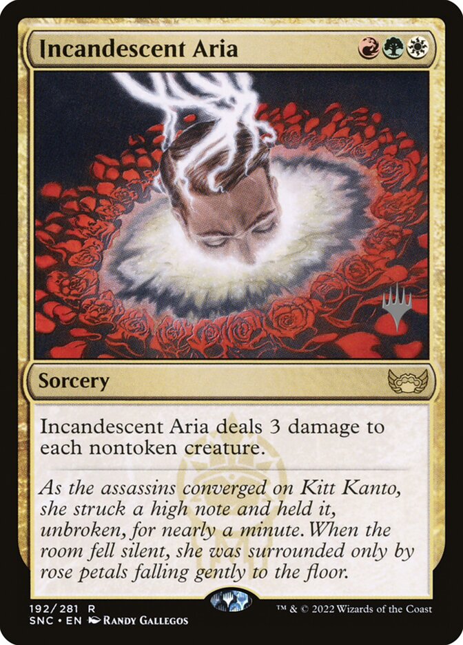 Incandescent Aria (Streets of New Capenna Promos)