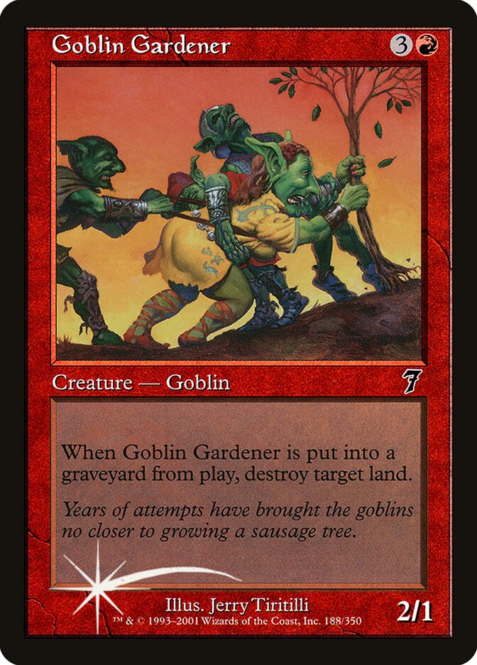 Goblin Gardener (Seventh Edition)