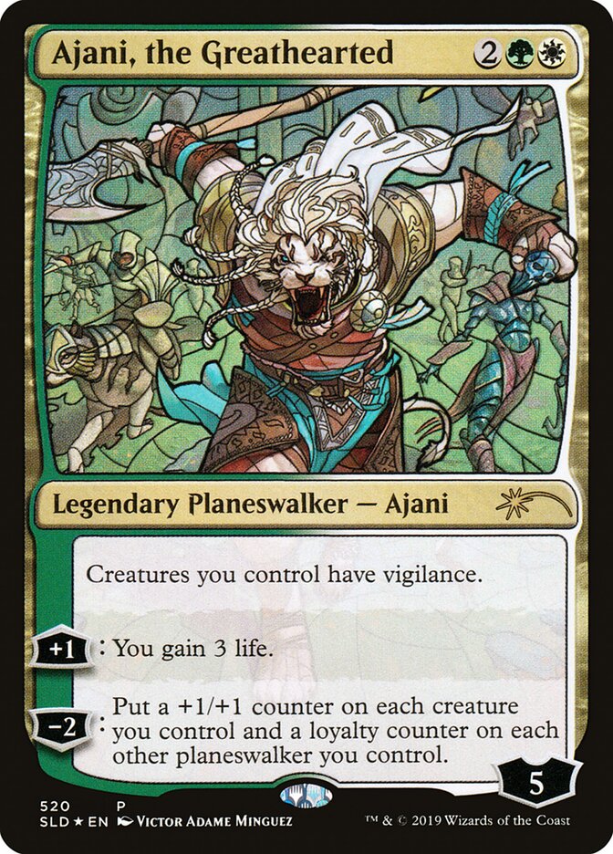 Ajani, the Greathearted (Secret Lair Drop)