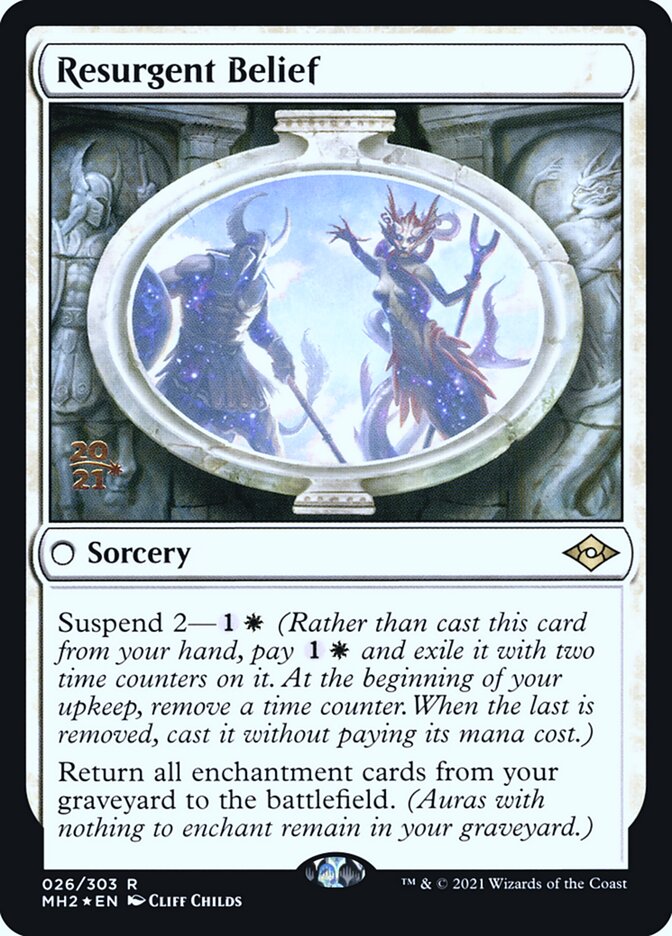 Resurgent Belief (Modern Horizons 2 Promos)