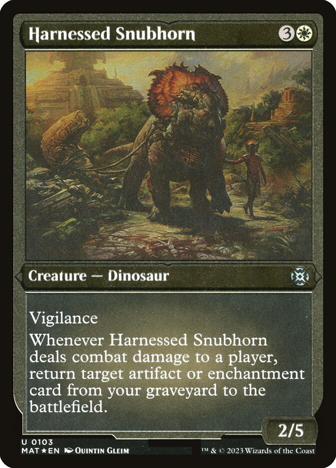 Harnessed Snubhorn (March of the Machine: The Aftermath)