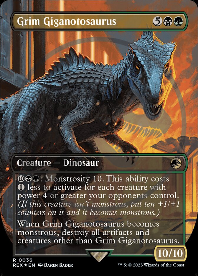 Grim Giganotosaurus (Jurassic World Collection)