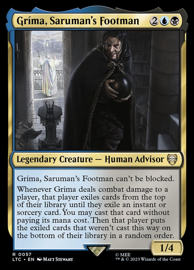 Gríma, Saruman's Footman (Tales of Middle-earth Commander)