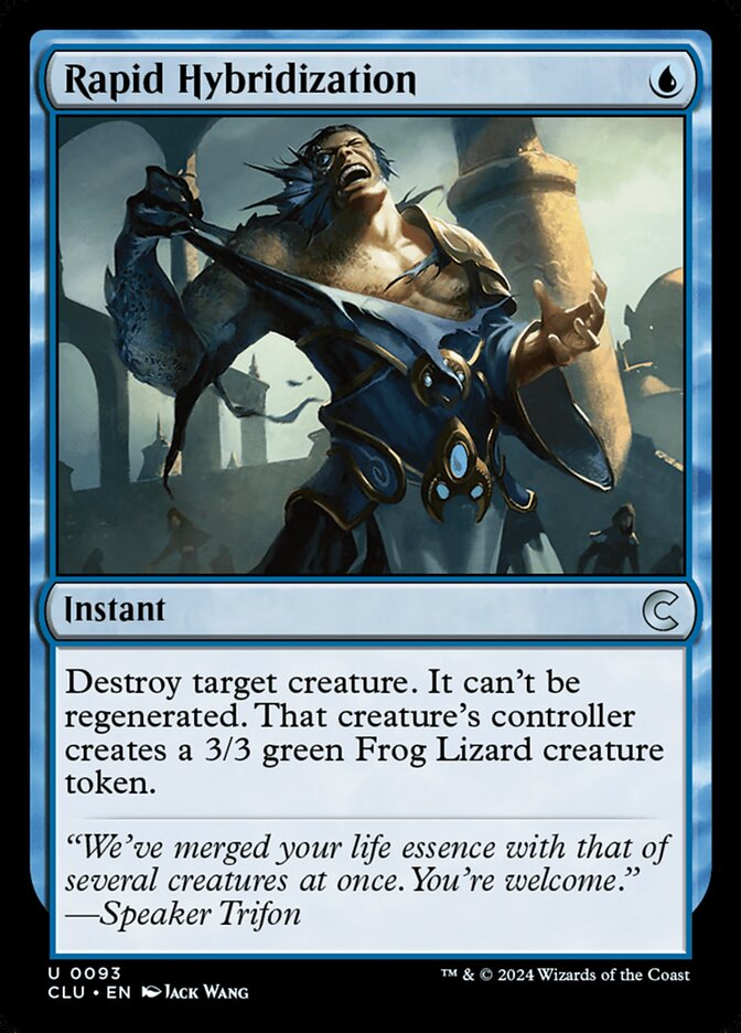 Rapid Hybridization (Ravnica: Clue Edition)