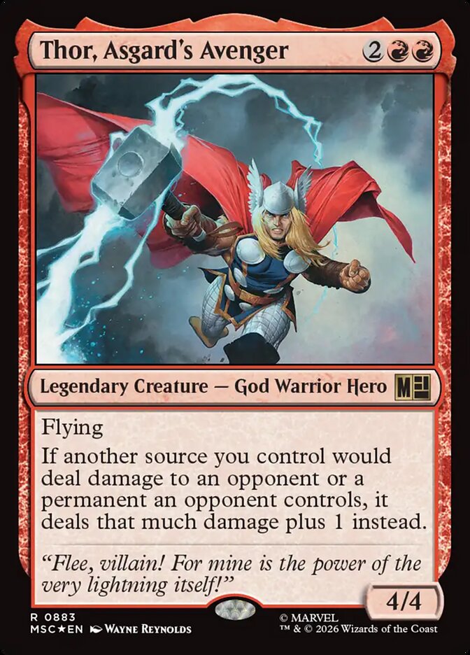 Thor, Asgard's Avenger (Marvel Super Heroes Commander)
