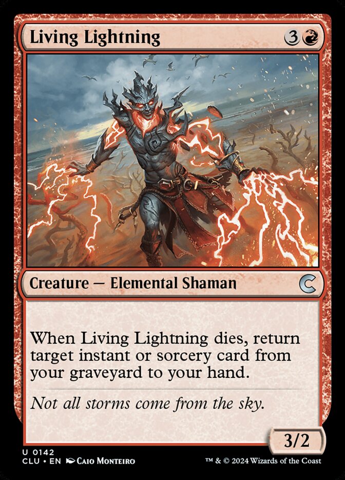 Living Lightning (Ravnica: Clue Edition)