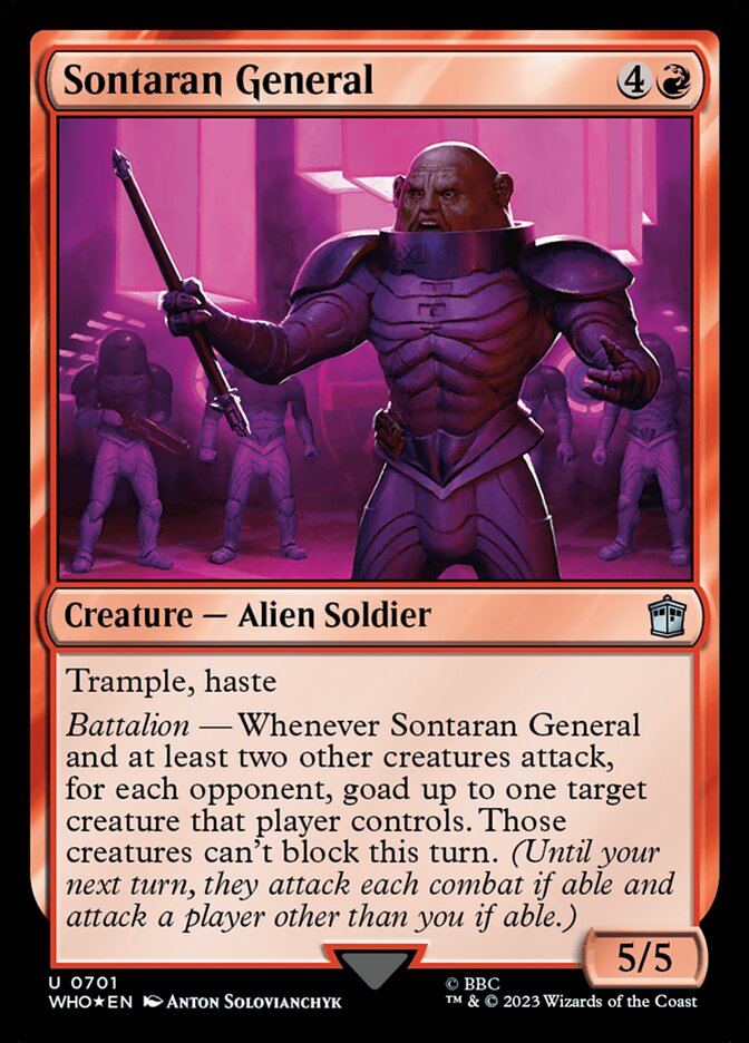 Sontaran General (Doctor Who)