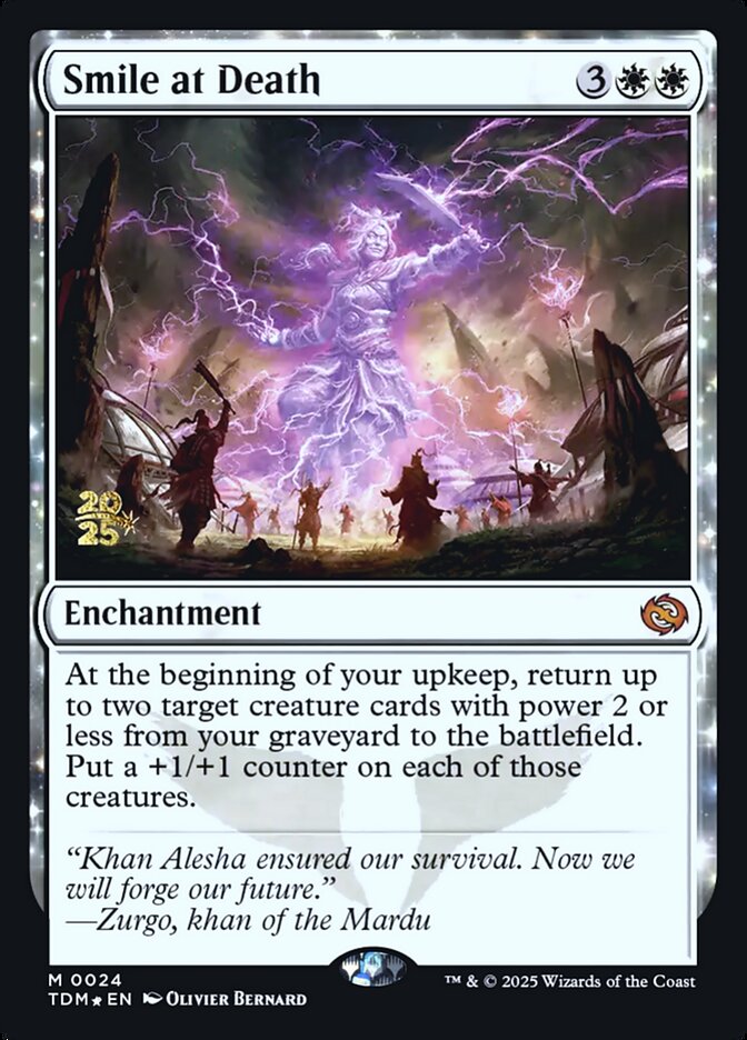 Smile at Death (Tarkir: Dragonstorm Promos)