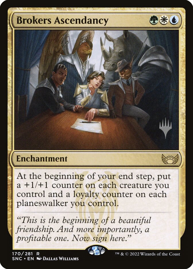 Brokers Ascendancy (Streets of New Capenna Promos)
