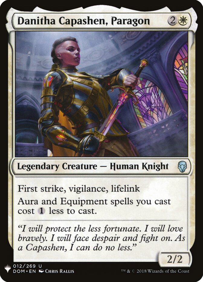 Danitha Capashen, Paragon (The List)