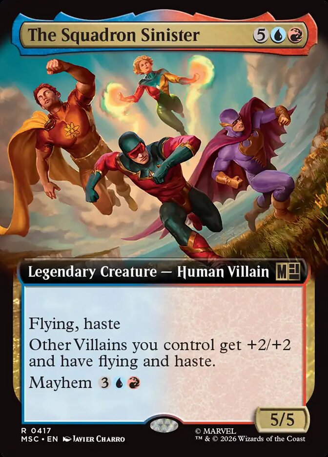 The Squadron Sinister (Marvel Super Heroes Commander)