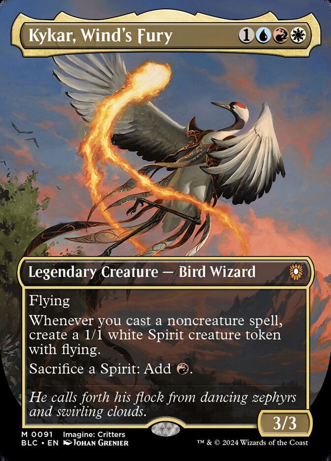 Kykar, Wind's Fury (Bloomburrow Commander)