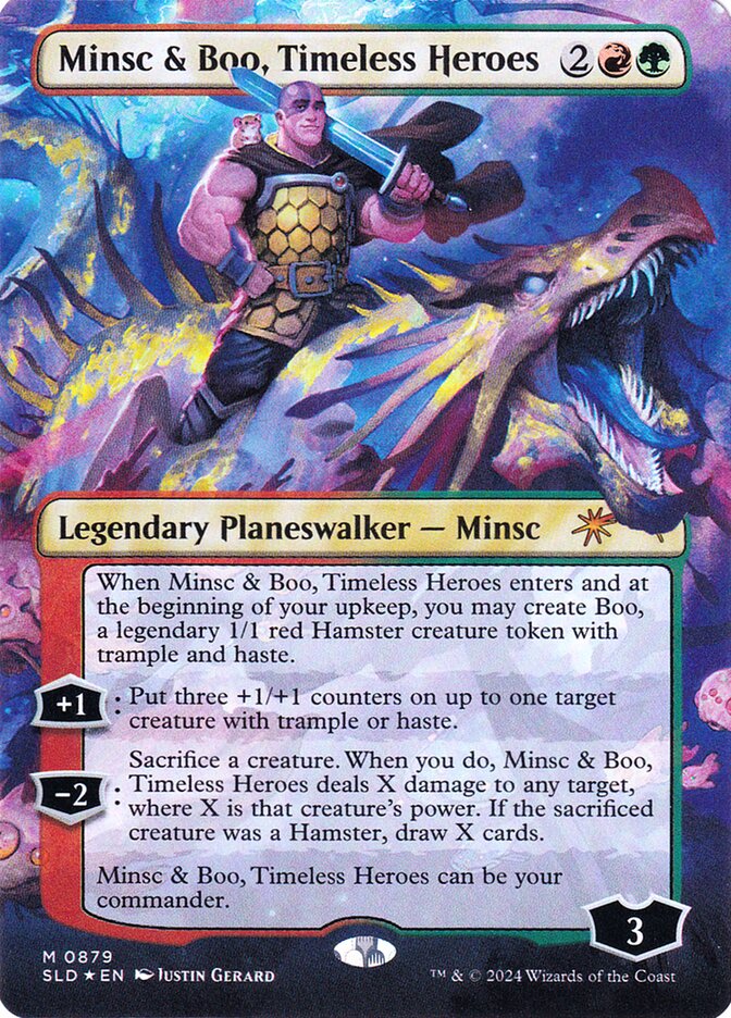 Minsc & Boo, Timeless Heroes (Secret Lair Drop)