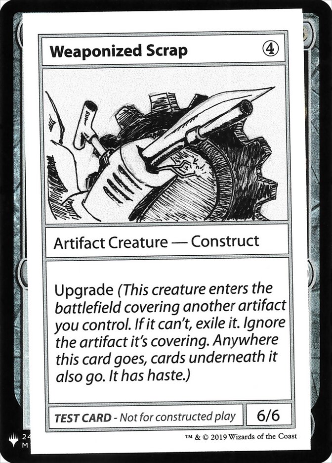Weaponized Scrap (Mystery Booster Playtest Cards 2019)