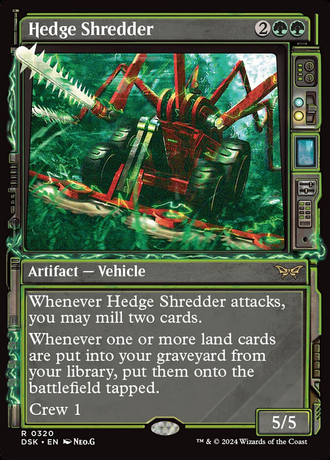 Hedge Shredder (Duskmourn: House of Horror)