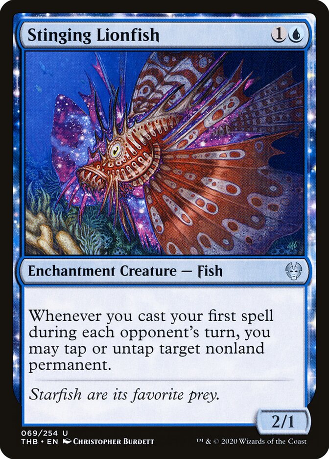 Stinging Lionfish (Theros Beyond Death)