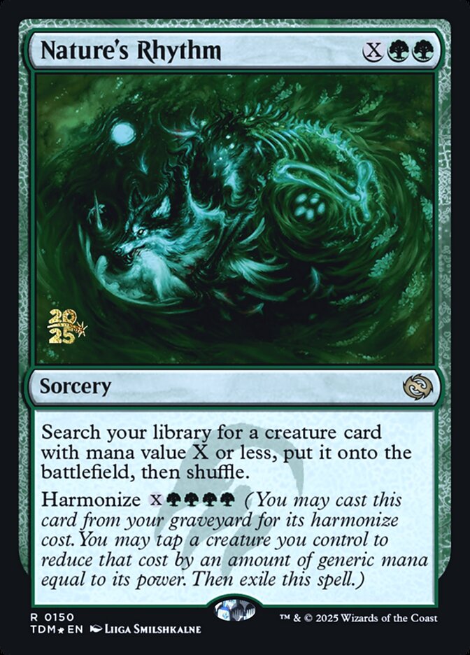 Nature's Rhythm (Tarkir: Dragonstorm Promos)