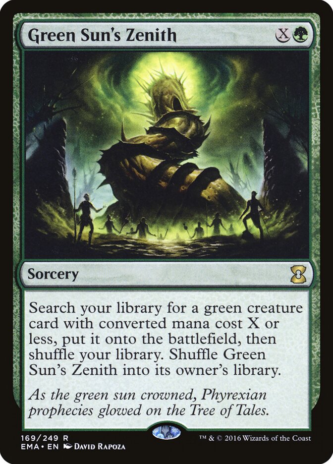 Green Sun's Zenith (Eternal Masters)