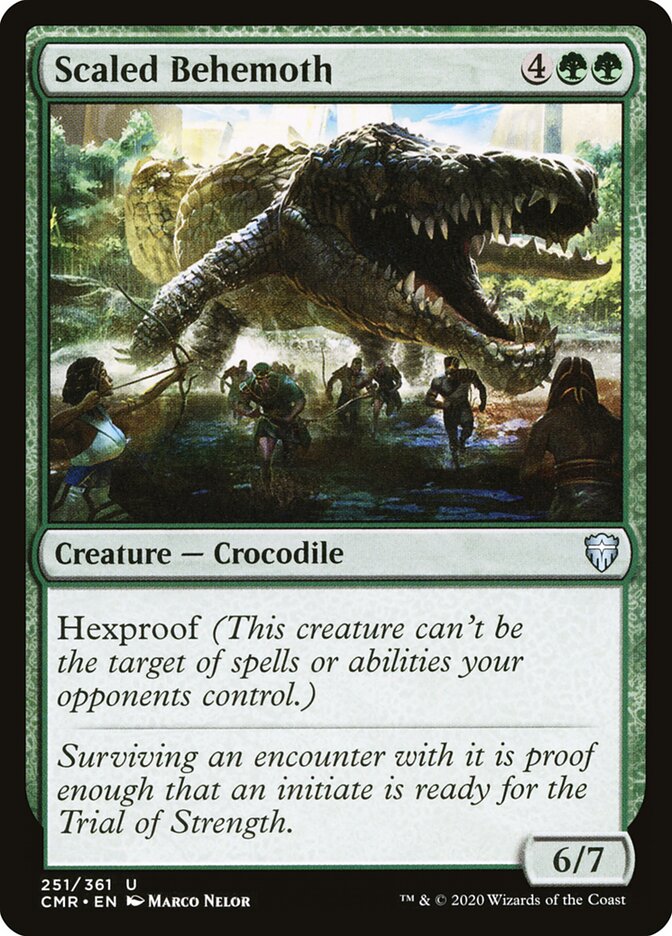 Scaled Behemoth (Commander Legends)