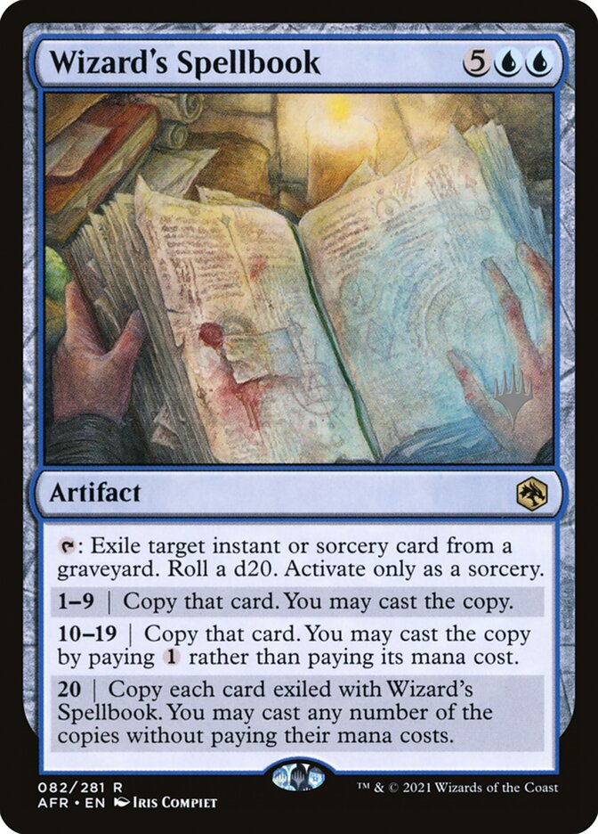 Wizard's Spellbook (Adventures in the Forgotten Realms Promos)