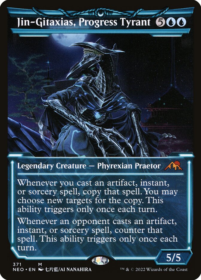 Jin-Gitaxias, Progress Tyrant (Kamigawa: Neon Dynasty)