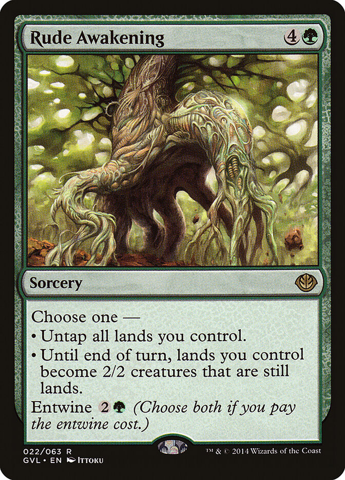 Rude Awakening (Duel Decks Anthology: Garruk vs. Liliana)