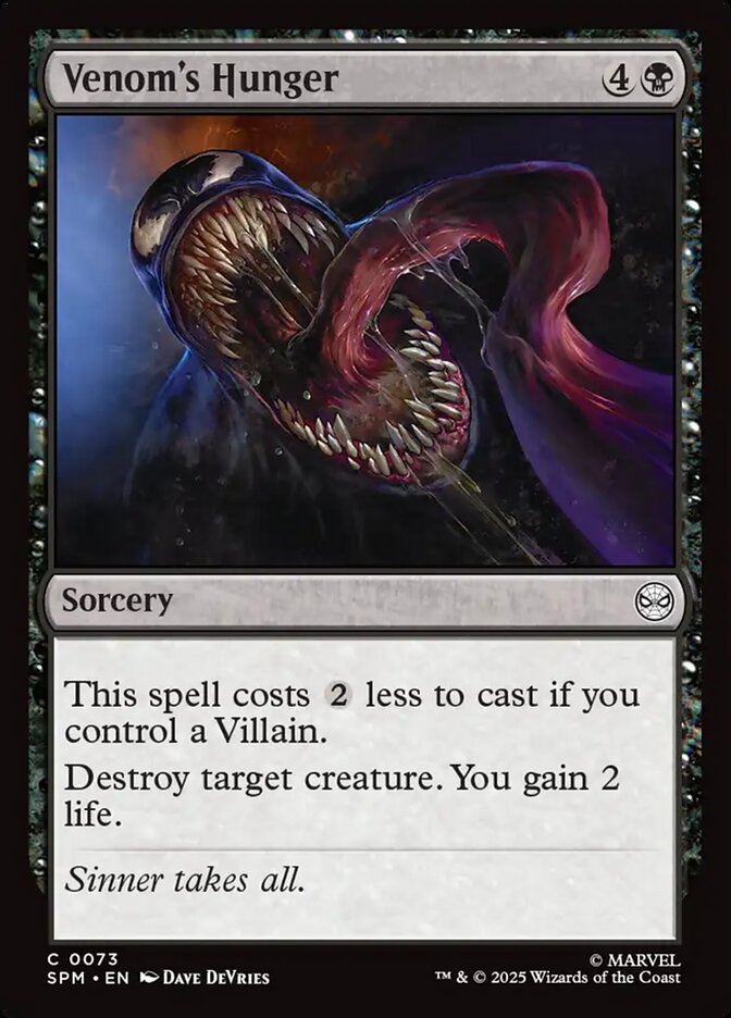 Venom's Hunger (Marvel's Spider-Man)