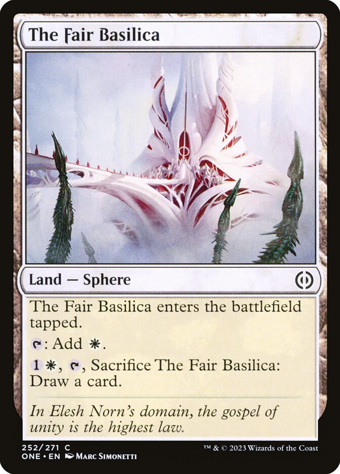 The Fair Basilica (Phyrexia: All Will Be One)