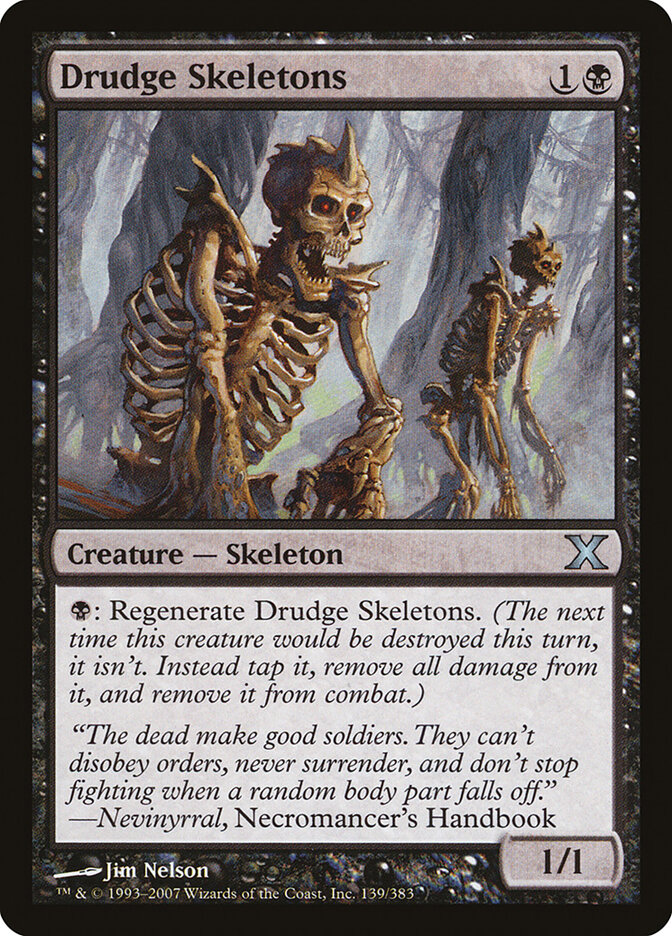 Drudge Skeletons (Tenth Edition)