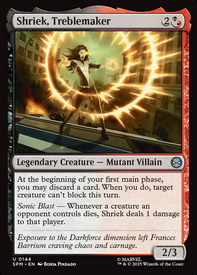 Shriek, Treblemaker (Marvel's Spider-Man)