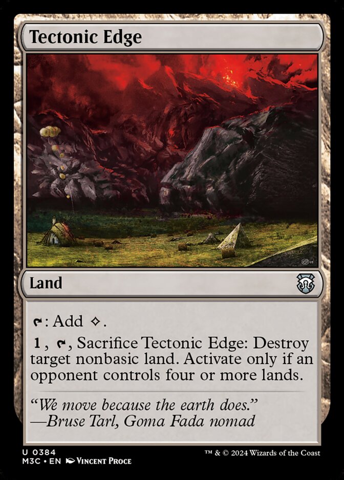 Tectonic Edge (Modern Horizons 3 Commander)
