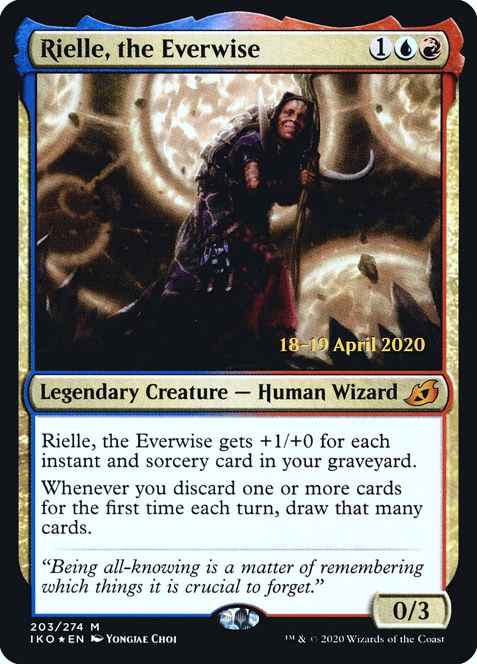 Rielle, the Everwise (Ikoria: Lair of Behemoths Promos)
