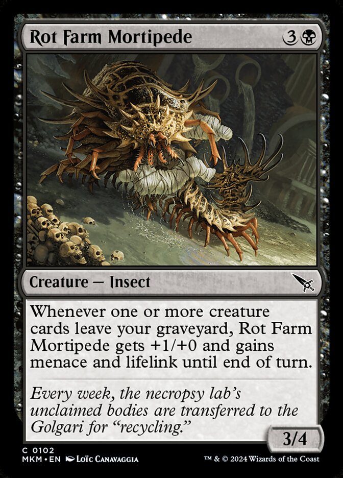 Rot Farm Mortipede (Murders at Karlov Manor)