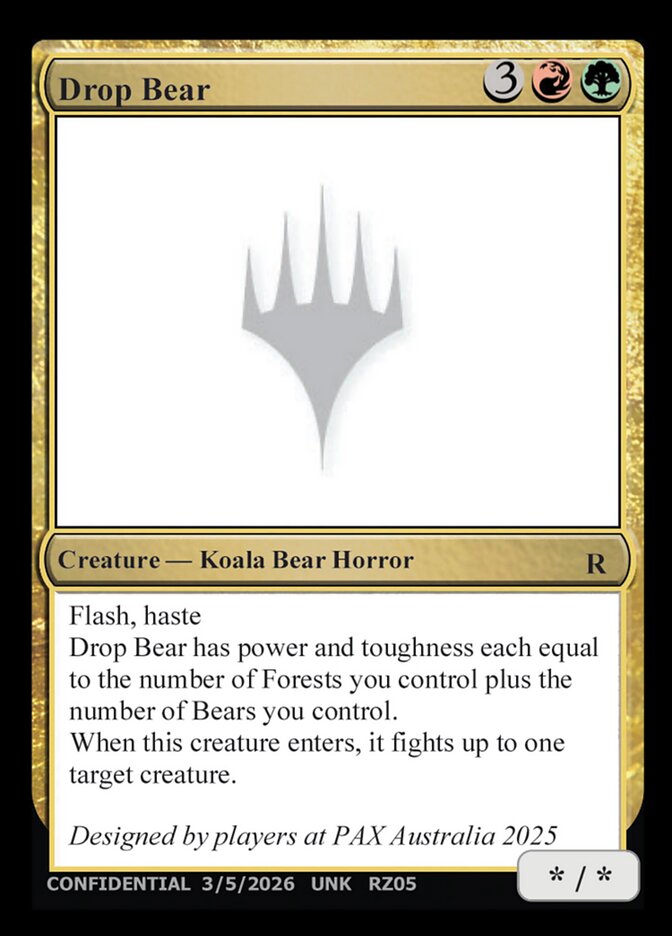 Drop Bear (Unknown Event)