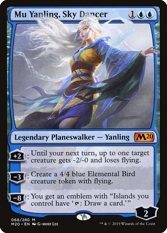 Mu Yanling, Sky Dancer (Core Set 2020)