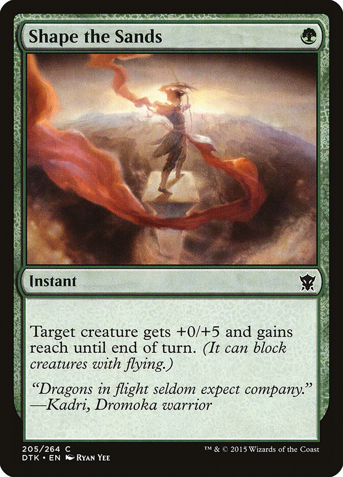 Shape the Sands (Dragons of Tarkir)