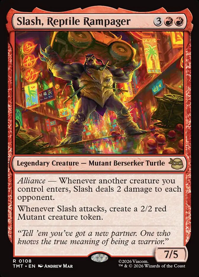 Slash, Reptile Rampager (Teenage Mutant Ninja Turtles)