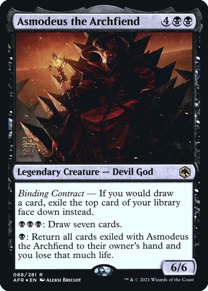Asmodeus the Archfiend (Adventures in the Forgotten Realms Promos)