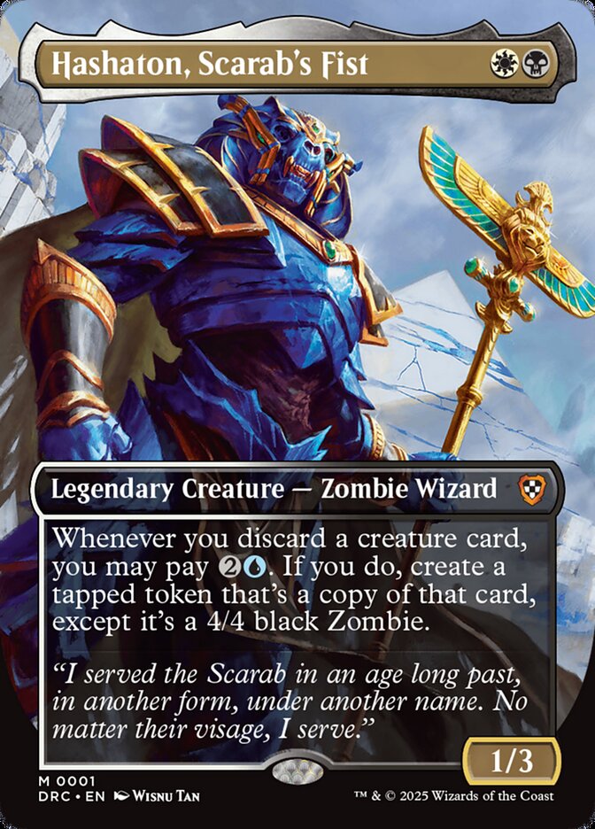 Hashaton, Scarab's Fist (Aetherdrift Commander)