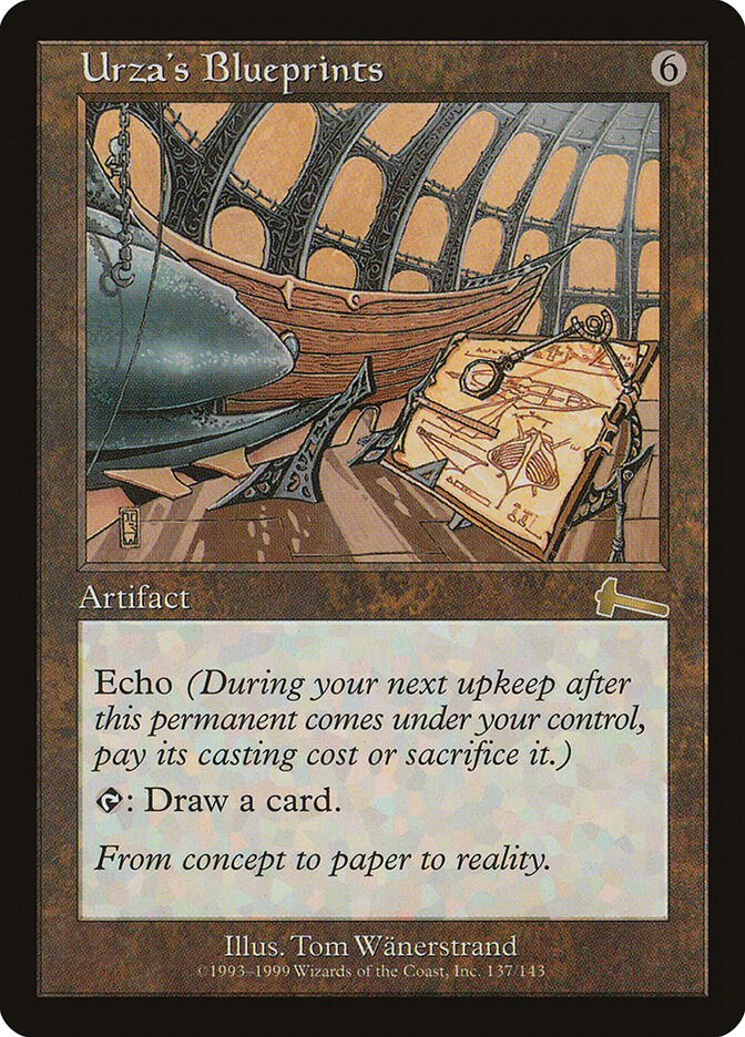 Urza's Blueprints (Urza's Legacy)